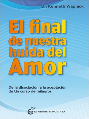 cover image of El final de nuestra huida del amor